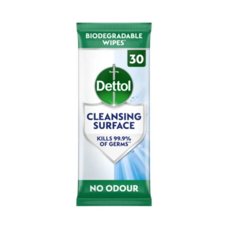 Dettol Surface Wipes 30'S Made in Uk