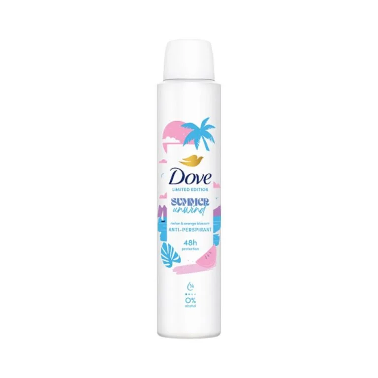 Dove Summer Care Deo Spray 200ML Made in UK