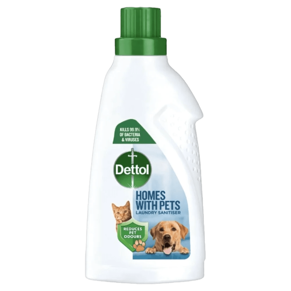 Dettol Homes with Pets Laundry Sanitiser 750ML Made in EU - PII Group Lebanon