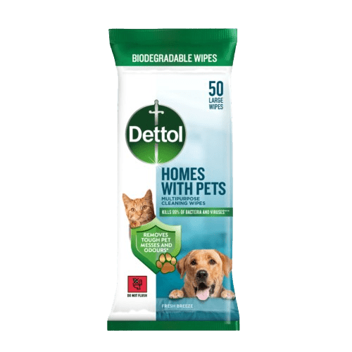Dettol Homes with Pets Wipes 50's - PII Group Lebanon
