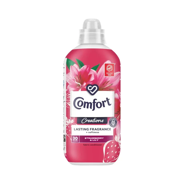 Comfort Creations Fabric Conditioner Strawberry & Lily 900ML Made in UK