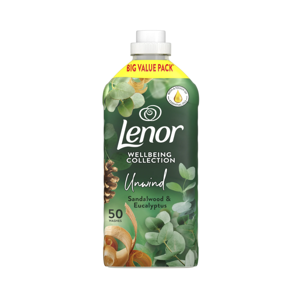 Lenor Fabric Conditioner Sandalwood & Eucalyptus 1650ML Made in France - PII Group Lebanon