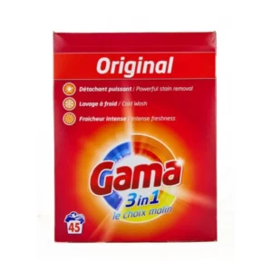 Gama Powder Detergent 2.925KG Made in Spain