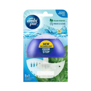 Ambi Pur 5 in 1 Water & Mint Odor Stop 55ML Made in Spain