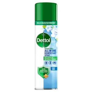 Dettol Disinfectant Spray Crisp Linen 300ML Made in UK