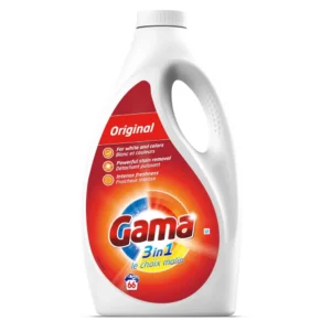 Gama Liquid Detergent Original 3L 66 Wash Made in Spain