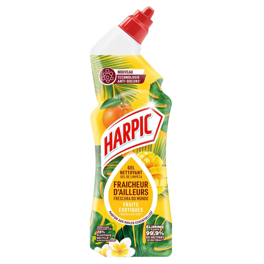 Harpic Active Fresh Toilet Cleaner Gel 750ML Made in France