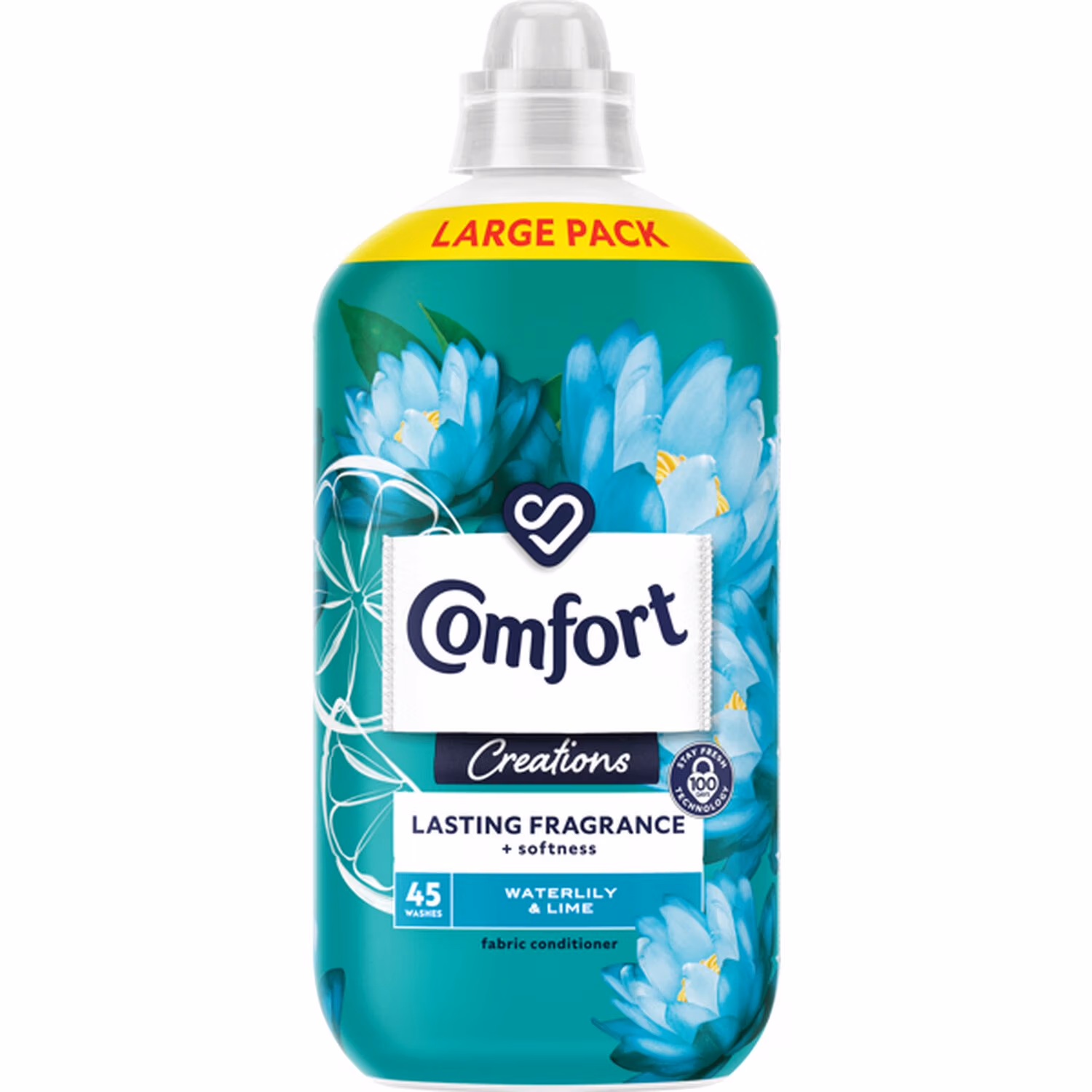 Comfort Creations Fabric Conditioner Waterlily & Lime 1350ML