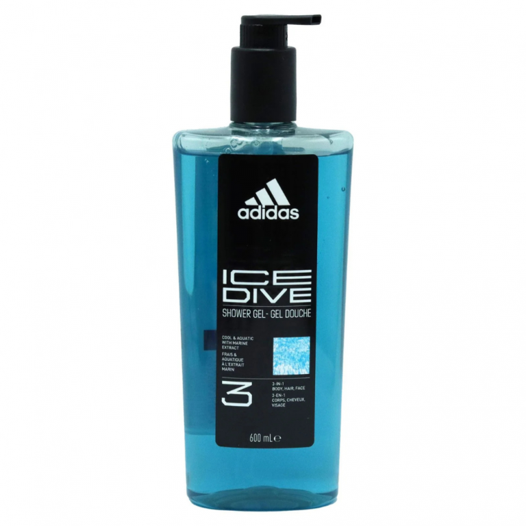 Adidas Shower Gel 600ML Made in UK