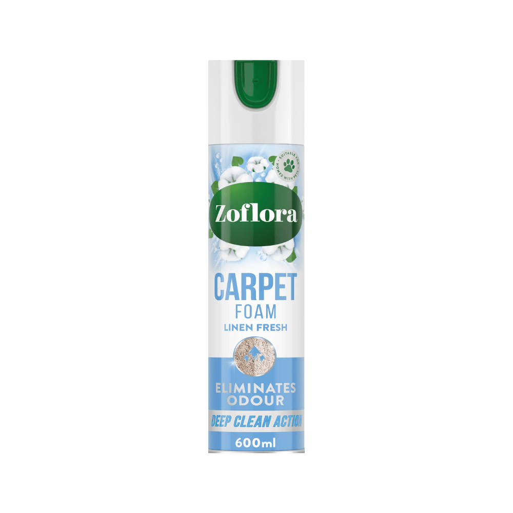 Zoflora Carpet Fresh & Care Foam Cleaner Linen Fresh 600ML