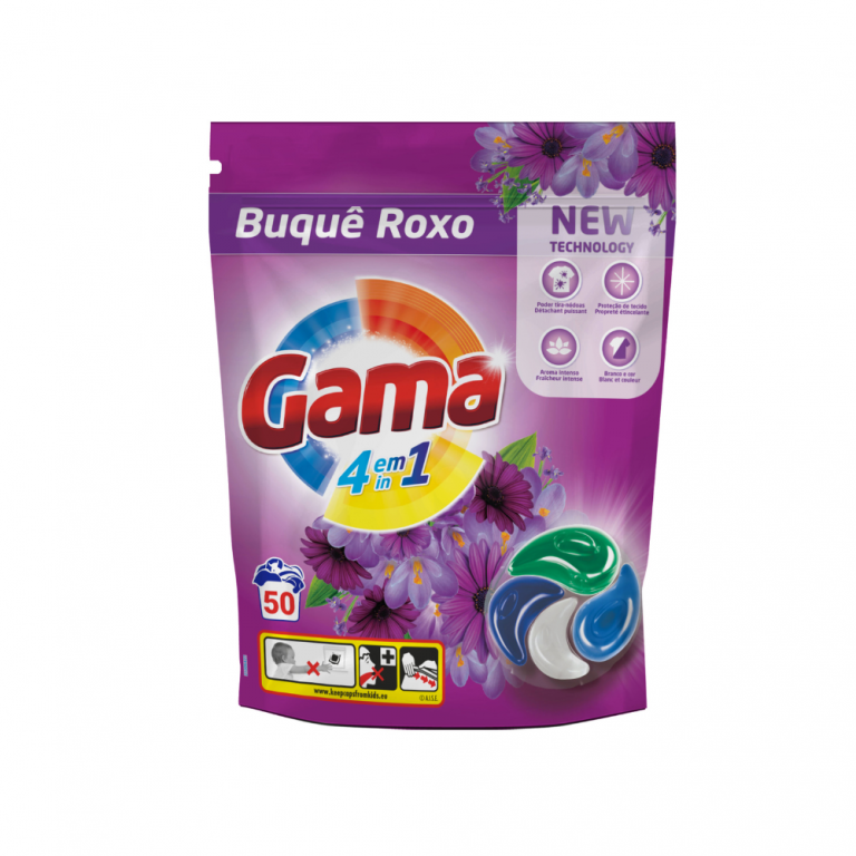 Gama Detergent 50 Pods Made in Spain