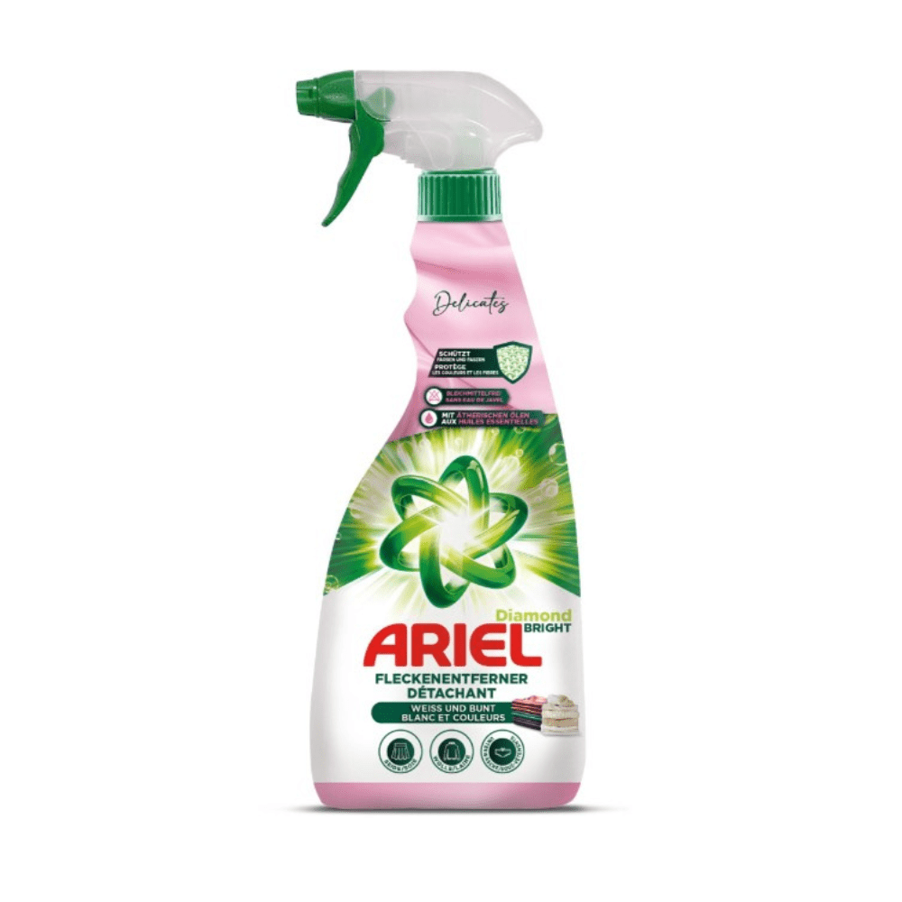 Ariel Stain Remover Delicates Diamond Bright 750ML Made in EU