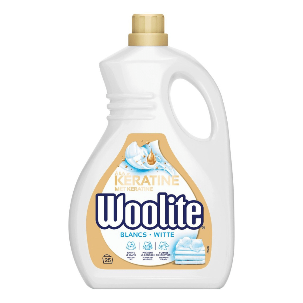 Woolite White With Keratin Liquid Laundry Detergent 1.5L