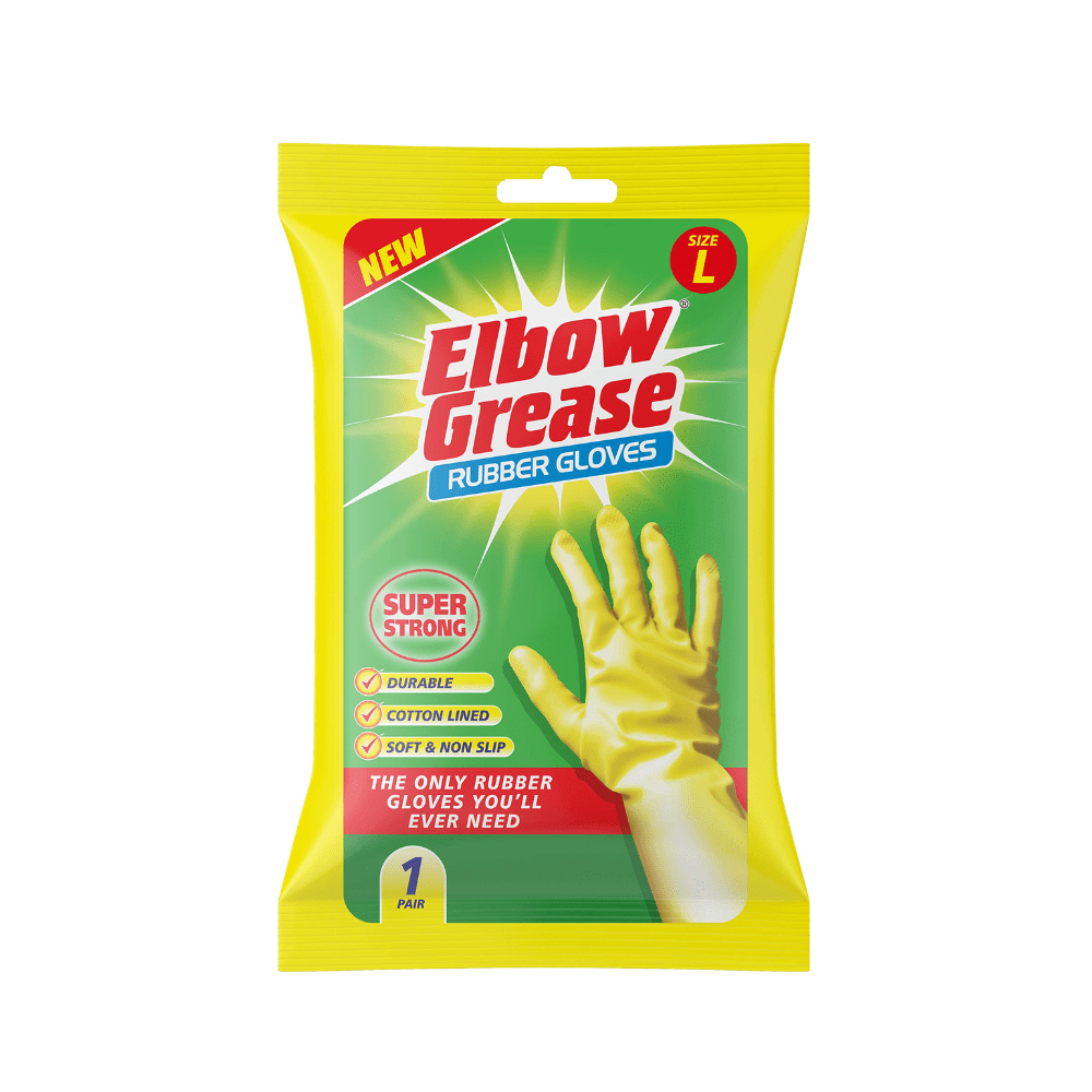 Elbow Grease Super Strong Rubber Glove Large
