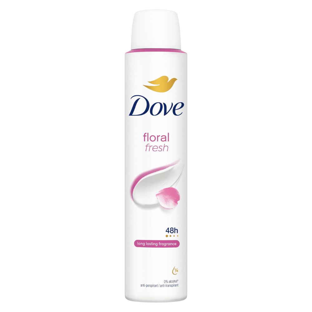 Dove Women Antiperspirant Floral 200ML Made in UK