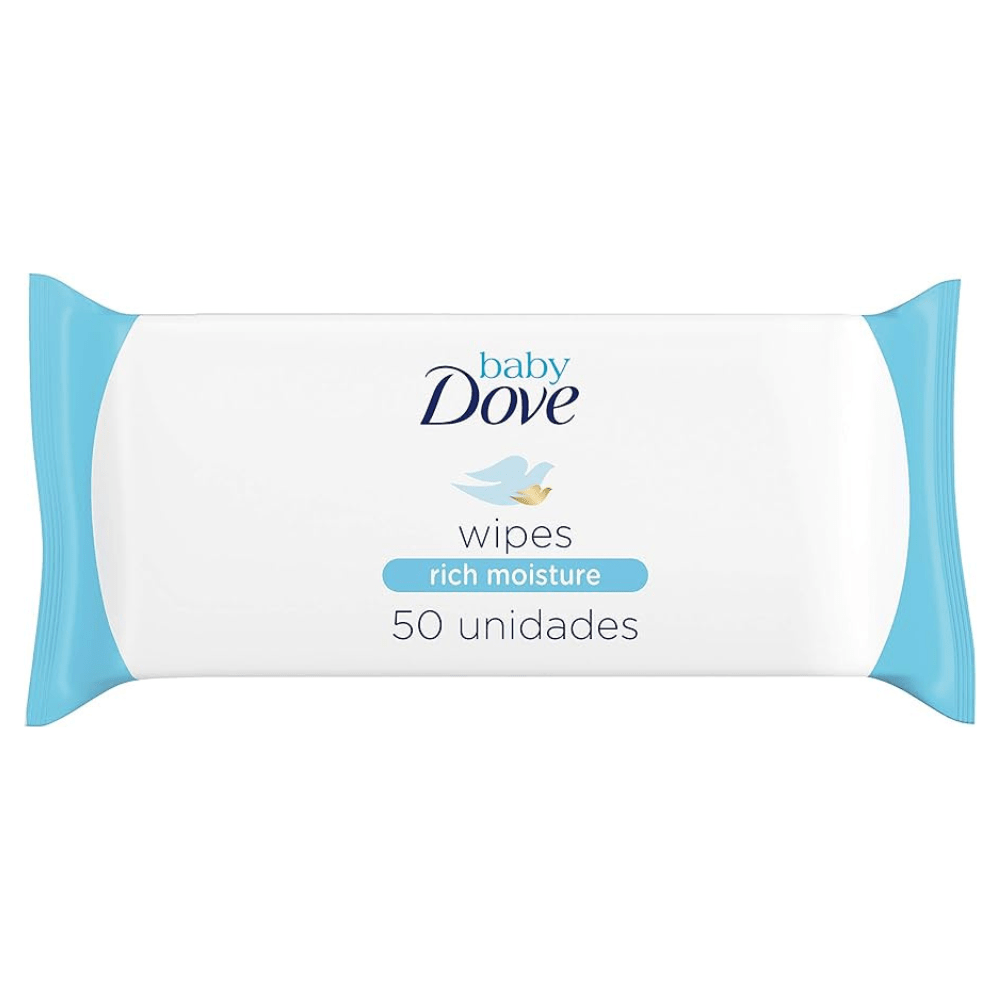 Dove Baby Wipes Rich Moisture 50's Made in UK