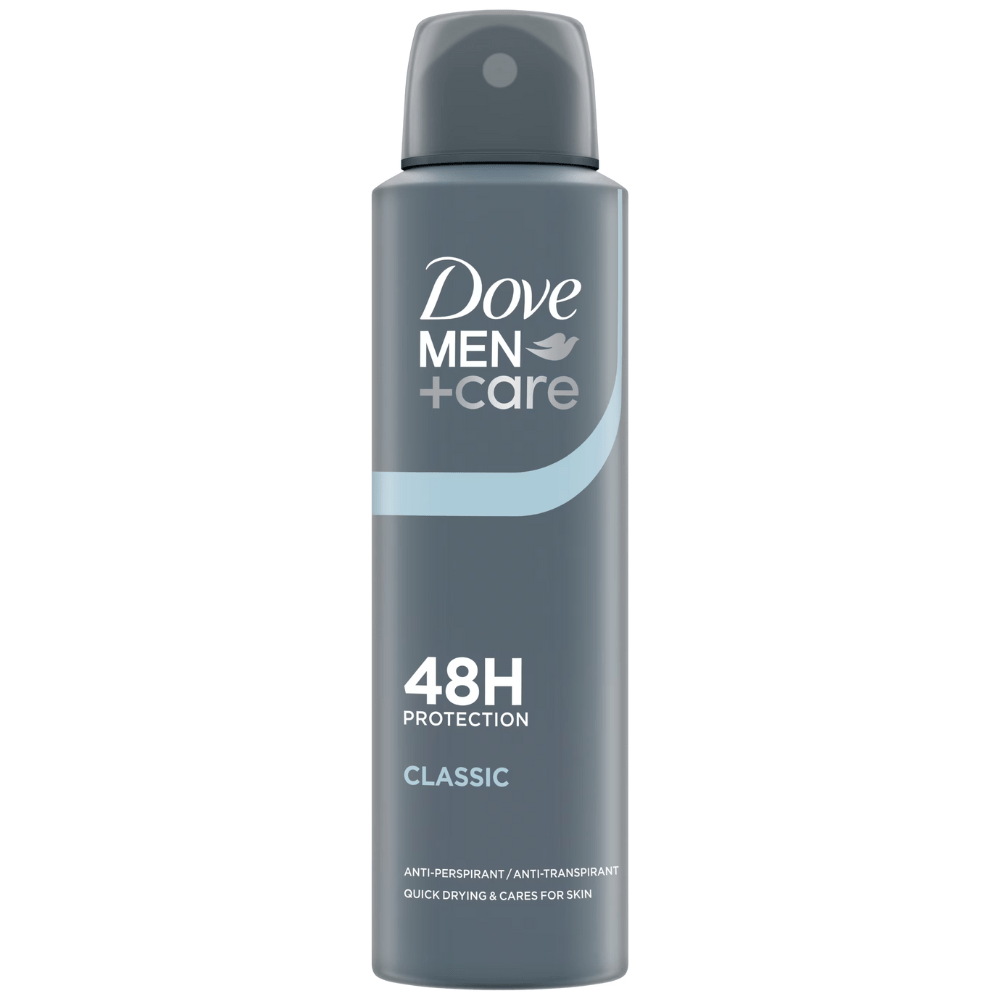 Dove Anti-Perspirant Men + Care Classic 48H 200ML Made in UK