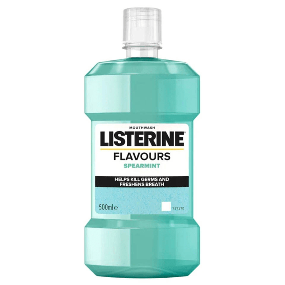 Listerine Flavours Mouthwash Spearmint 500ML Made in EU