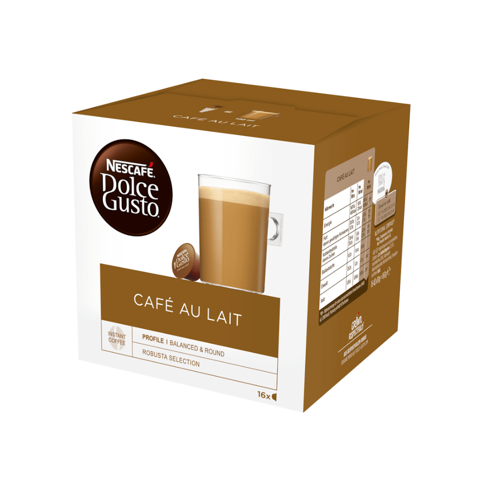 Nescafe Dolce Gusto Coffee Pods Latte Macchiato 16 Caps Made in UK