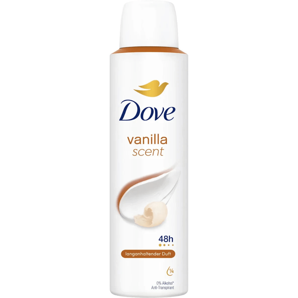 Dove Women Antiperspirant Vanilla 200ML Made in UK