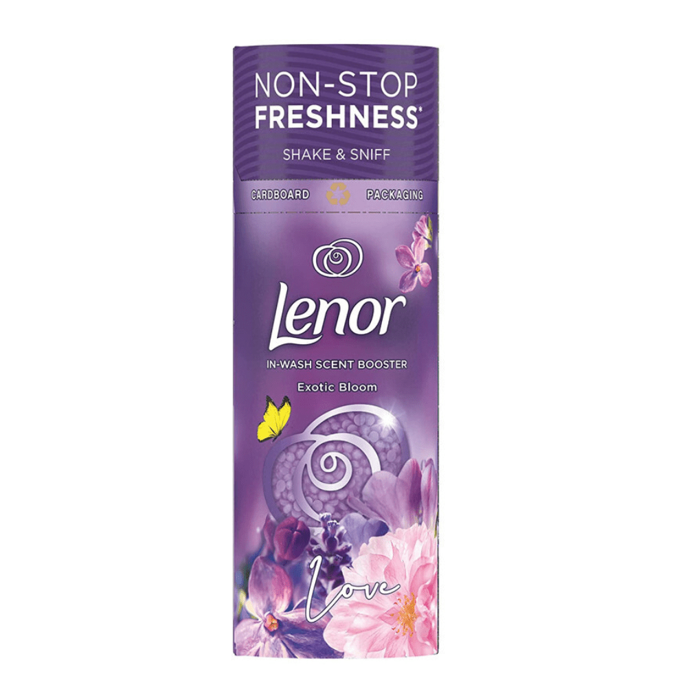 Lenor Scent Booster Beads Exotic Bloom 155Grm Made in UK