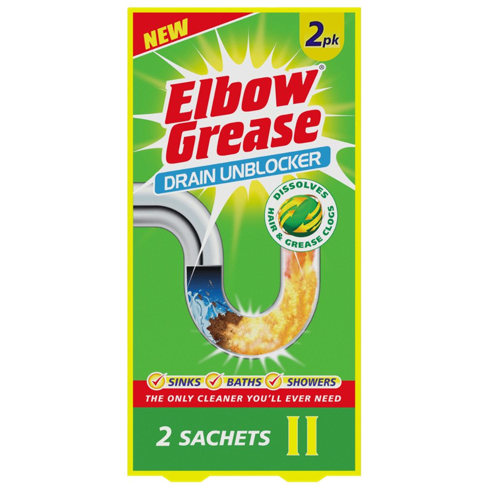 Elbow Grease Drain Unblocker Sachets