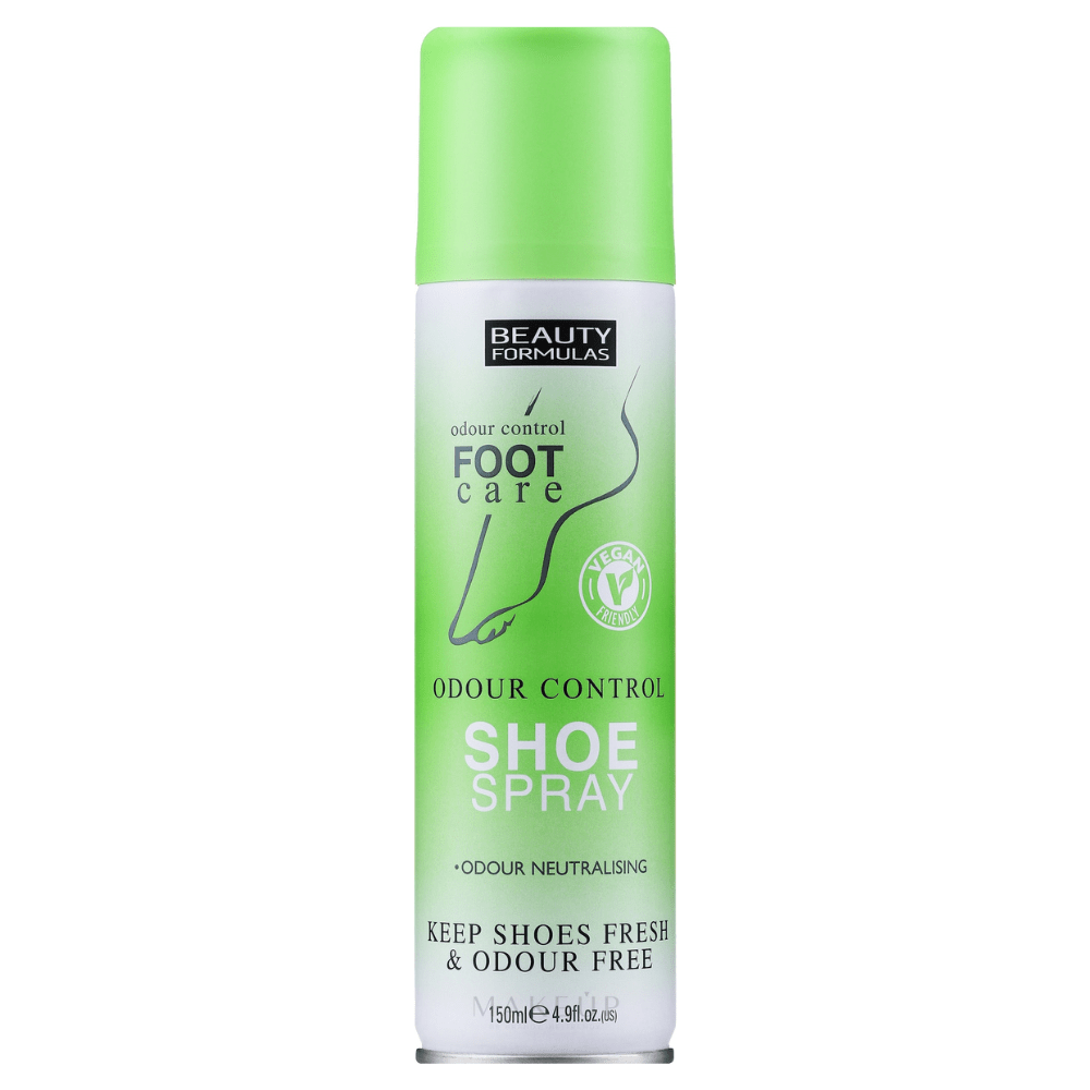 Beauty Formulas Shoe Spray Odour Control 150ML