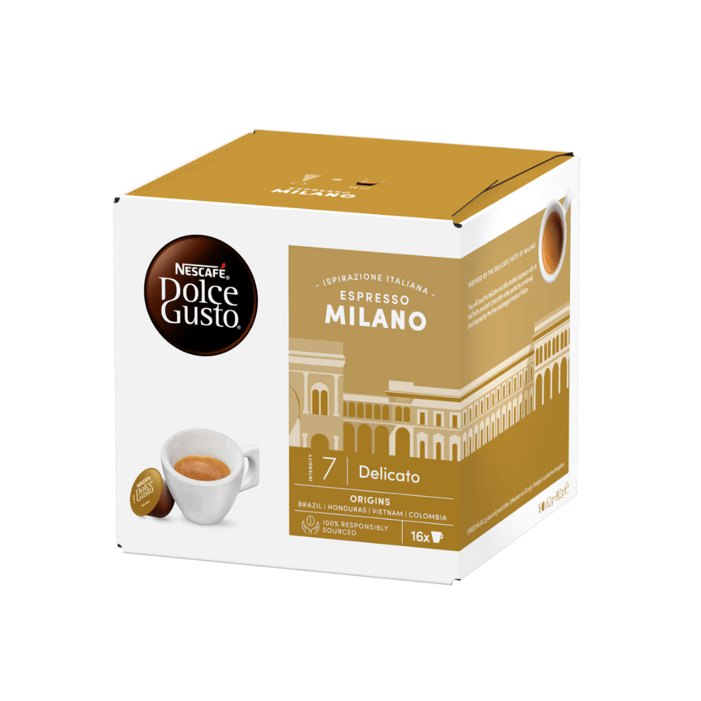 Nescafe Dolce Gusto Coffee Pods Milano 16 Caps Made in EU
