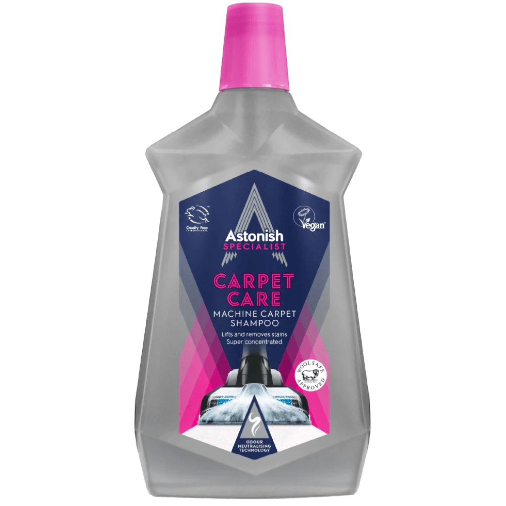 Astonish Carpet Care Machine Carpet Shampoo 1L Made in UK