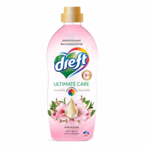 Dreft Pink Blossom Fabric Softeners 1L Made in Spain
