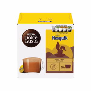 Nescafe Dolce Gusto Coffee Pods Nesquik 16 Caps