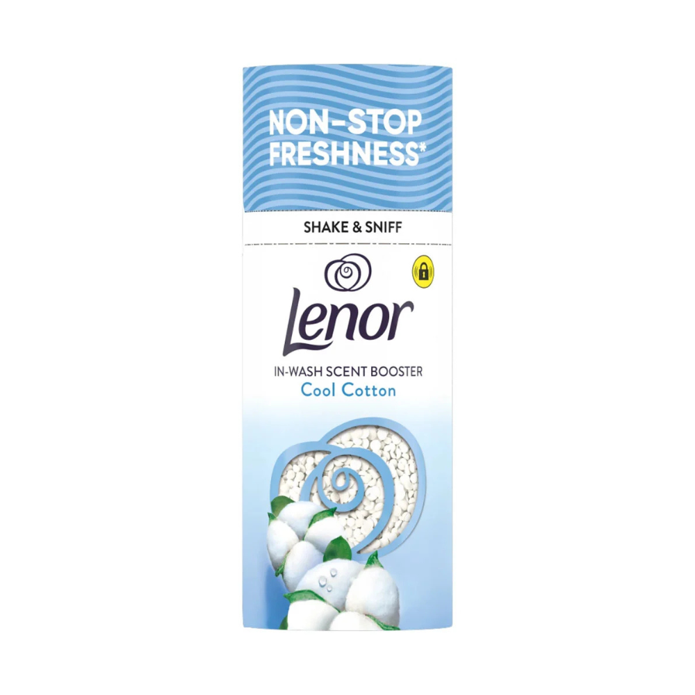 Lenor Cool Cotton Scent Booster 155Grm Made in UK