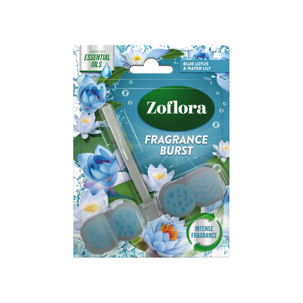 Zoflora Blue Toilet Rim Block Made in UK