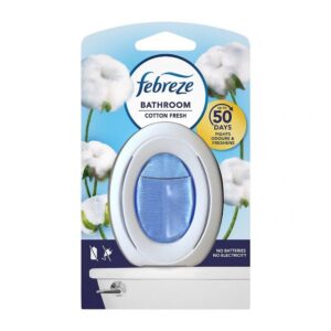 Febreze Bathroom Cotton Fresh Air freshener Made in UK